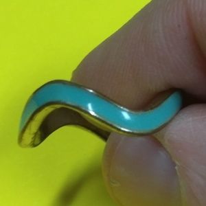 Pretty enamel ring